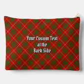 Clan Bruce-wapen boven tartan Etui (Achterkant)