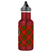 Clan Bruce Wapen over Tartan Waterfles (Rechts)