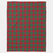 Clan Buccleuch Scottish Tartan Pset Pattern Fleece Deken (Voorkant)