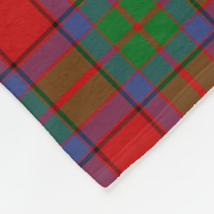 Clan Buccleuch Scottish Tartan Pset Pattern Fleece Deken