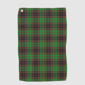 Clan Buchan Scottish Tartan Golfhanddoek (Voorkant)