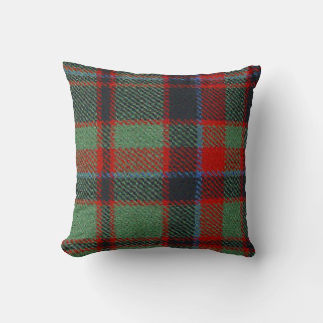 Clan Buchan Tartan Kussen (Voorkant)