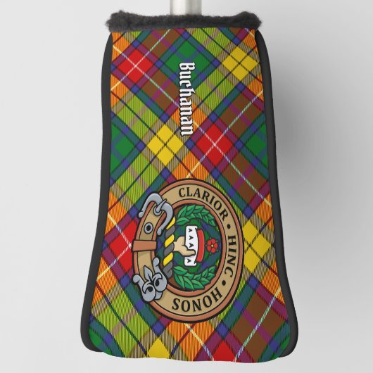 Clan Buchanan Crest Golf Head Hoesje Golfheadcover (Draai 90)