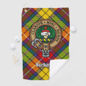 Clan Buchanan Crest Golfhanddoek (Insitu)