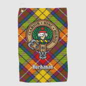 Clan Buchanan Crest Golfhanddoek (Voorkant)