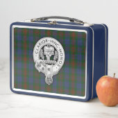 Clan Buchanan Crest & Hunting Tartan (In situ)