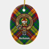 Clan Buchanan Crest Keramisch Ornament (Voorkant)