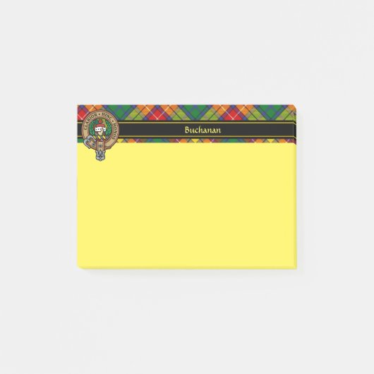 Clan Buchanan Crest Post-it® Notes (Voorkant)