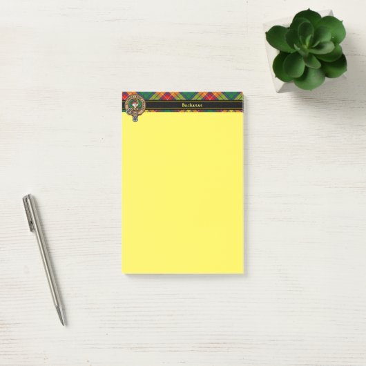Clan Buchanan Crest Post-it® Notes (Kantoor)