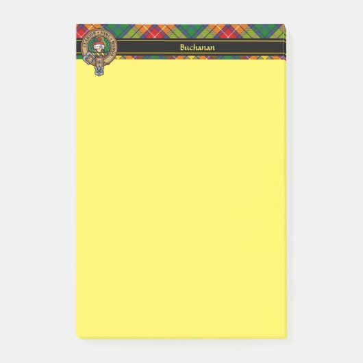 Clan Buchanan Crest Post-it® Notes (Voorkant)