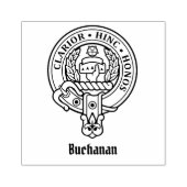 Clan Buchanan Crest Rubberstempel (Afrduk)