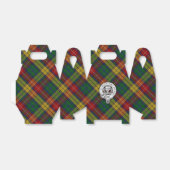 Clan Buchanan Crest & Tartan Bedankdoosjes (Uitgevouwen)