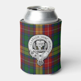 Clan Buchanan Crest & Tartan Blikjeskoeler