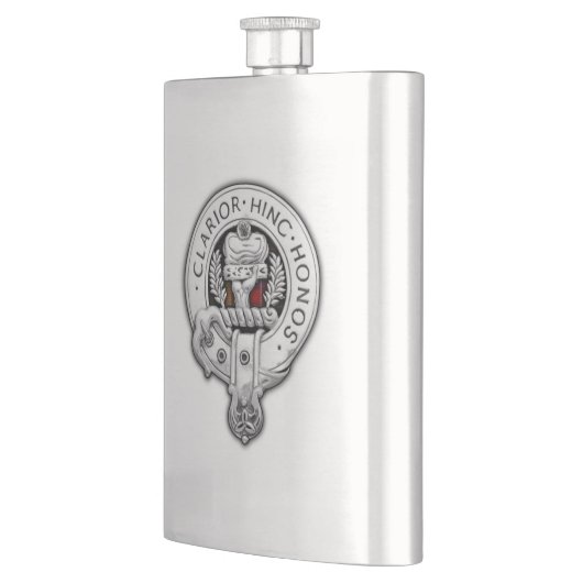 Clan Buchanan Crest & Tartan Flacon (Links)
