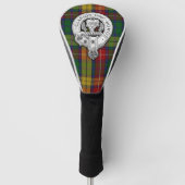 Clan Buchanan Crest & Tartan Golfheadcover (Voorkant)