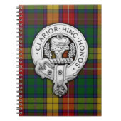 Clan Buchanan Crest & Tartan Notitieboek (Voorkant)