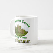 Clan Buchanan Dromen van thuis Buchanan Castle Koffiemok (Voorkant links)