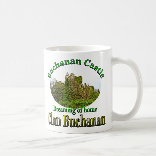 Clan Buchanan Dromen van thuis Buchanan Castle Koffiemok (Rechts)