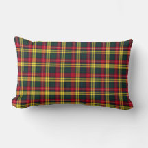 Clan Buchanan Green, Yellow en Red Tartan