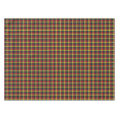 Clan Buchanan Groene en Gele Schotse Tartan Tafelkleed (Voorkant (Horizontaal))
