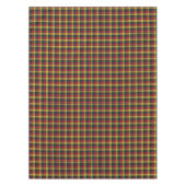 Clan Buchanan Groene en Gele Schotse Tartan Tafelkleed (Voorkant)