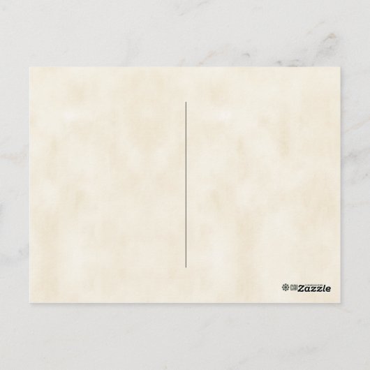 Clan Buchanan  Illustratie Tartan Lijst Briefkaart (Achterkant)