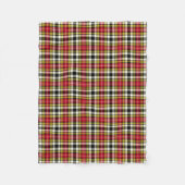 Clan Buchanan Jurk Tartan Schots geruite patroon Fleece Deken (Voorkant)