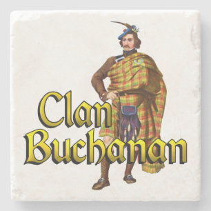 Clan Buchanan Old Scottish Tavern Stenen Onderzetter