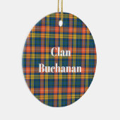 Clan Buchanan Oude Tartan Keramisch Ornament (Rechts)
