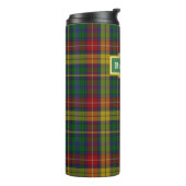 Clan Buchanan Pset Custom Thermal Tumbler Thermosbeker (Gedraaid links)
