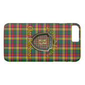 Clan Buchanan Schotse trots iPhone 7 Case-Mate iPhone Case (Achterkant (Horizontaal))