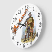 Clan Buchanan Scottish Dream Clock Grote Klok (Hoek)
