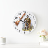 Clan Buchanan Scottish Dream Clock Grote Klok (Huis)