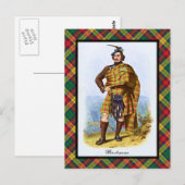 Clan Buchanan Scottish Dreams Briefkaart (Voorkant / Achterkant)