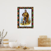 Clan Buchanan Scottish Dreams Poster (Keuken)