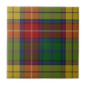 Clan Buchanan Scottish Expressions Tartan Tegeltje (Voorkant)