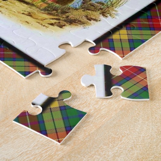 Clan Buchanan Scottish Highland Dreams Legpuzzel (Zijkant)
