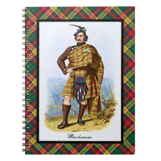 Clan Buchanan Scottish Highland Dreams Notitieboek (Voorkant)