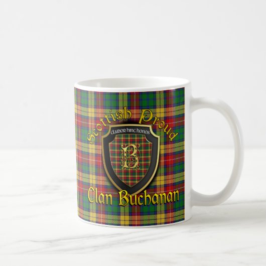 Clan Buchanan Scottish Proud Cups Mokken (Rechts)