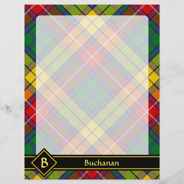 Clan Buchanan Tartan (Voorkant)