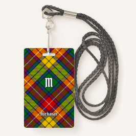 Clan Buchanan Tartan Badge
