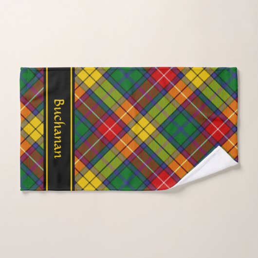 Clan Buchanan Tartan badhanddoek set Bad Handdoek (Handdoek)