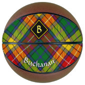 Clan Buchanan Tartan Basketbal (Voorkant)