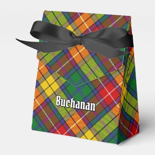 Clan Buchanan Tartan Bedankdoosjes (Voorkant Zijde)