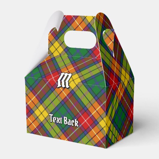 Clan Buchanan Tartan Bedankdoosjes (Achterkant)