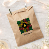 Clan Buchanan Tartan Bedankzakje (Geknipt)