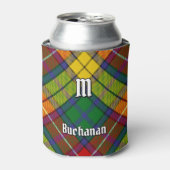 Clan Buchanan Tartan Blikjeskoeler (Blikje Voorkant)