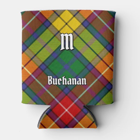 Clan Buchanan Tartan Blikjeskoeler (Voorkant)