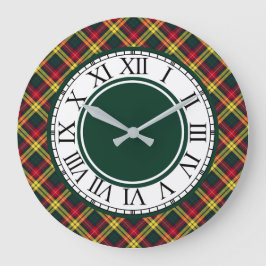 Clan Buchanan Tartan Border Grote Klok