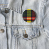 Clan Buchanan Tartan Button (In situ)